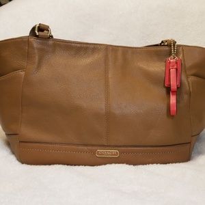Leather Coach Handbad